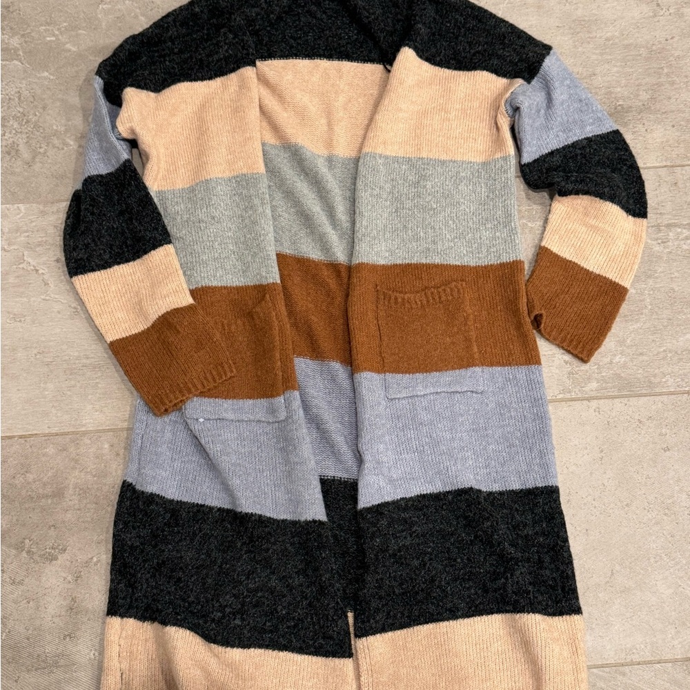 HYFVE Multicolor Striped Cardigan